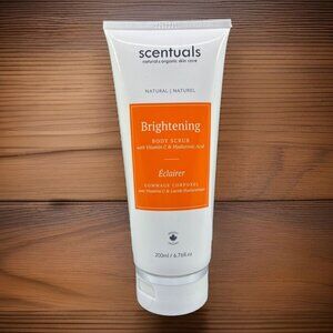 Brightening Body Scrub by Scentuals natural & organic skin care 200ml/6.76fl.oz